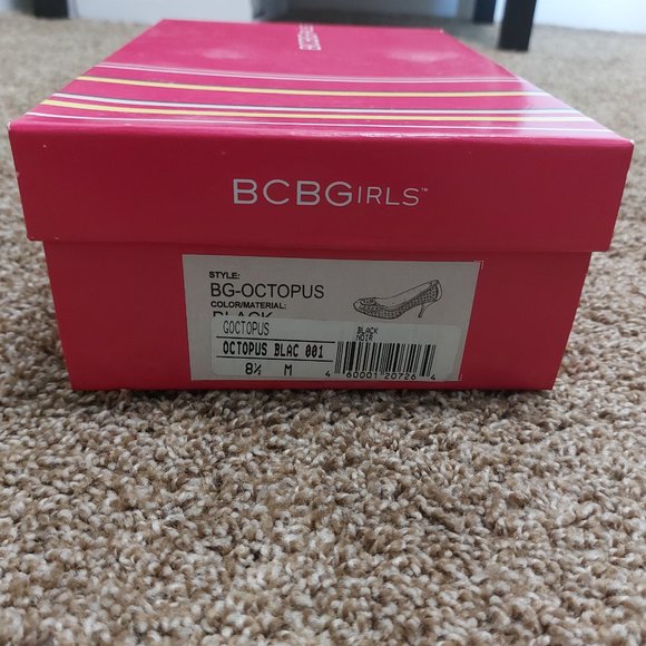 BCBGirls Octopus Black Heels - Picture 7 of 7